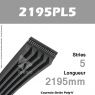Courroie Poly-V 2195PL5