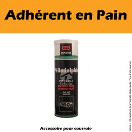 Adhérent courroie en pain