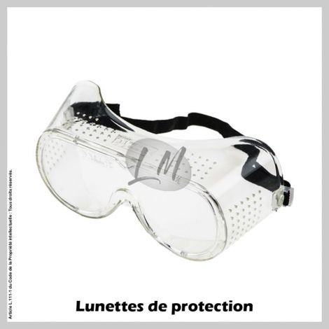 Surlunette pour meulage et travaux de jardinage